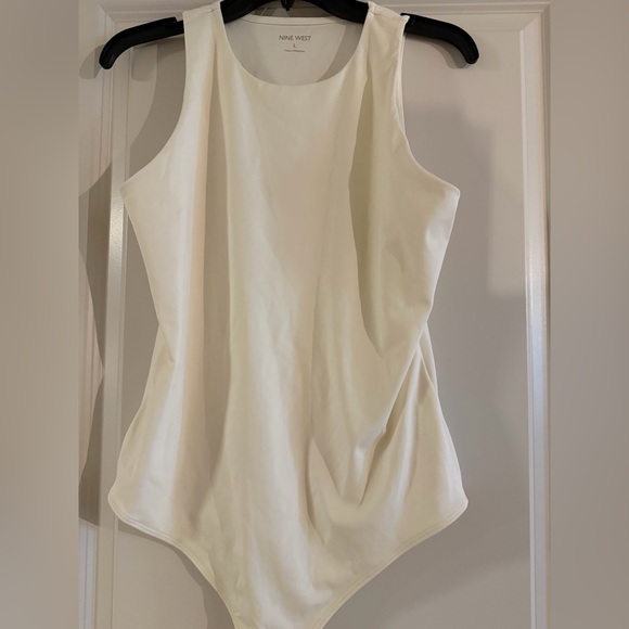 Nine West Tops - nine west white bodysuit